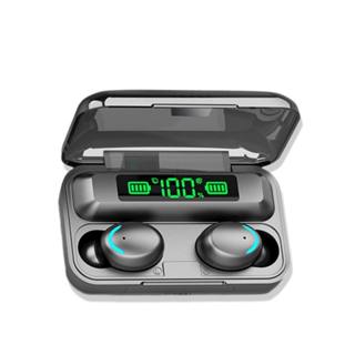 Tai nghe bluetooth F9 PRO TWS 5.0 không dây cảm ứng, chống ồn tích hợp sạc dự phòng 2500mAh bảo hành 12 tháng