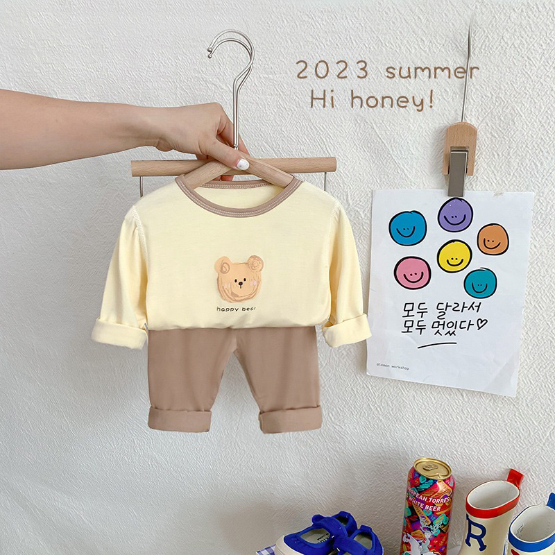 COOL BERR Bộ cạp cao thun lạnh cho bé mã 2740