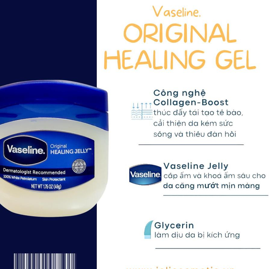 Sáp dưỡng ẩm Vaseline 50ml