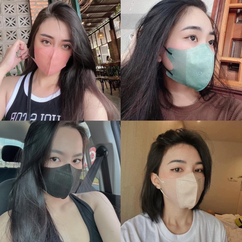 KHẨU TRANG LOKA 5D MASK 4 LỚP