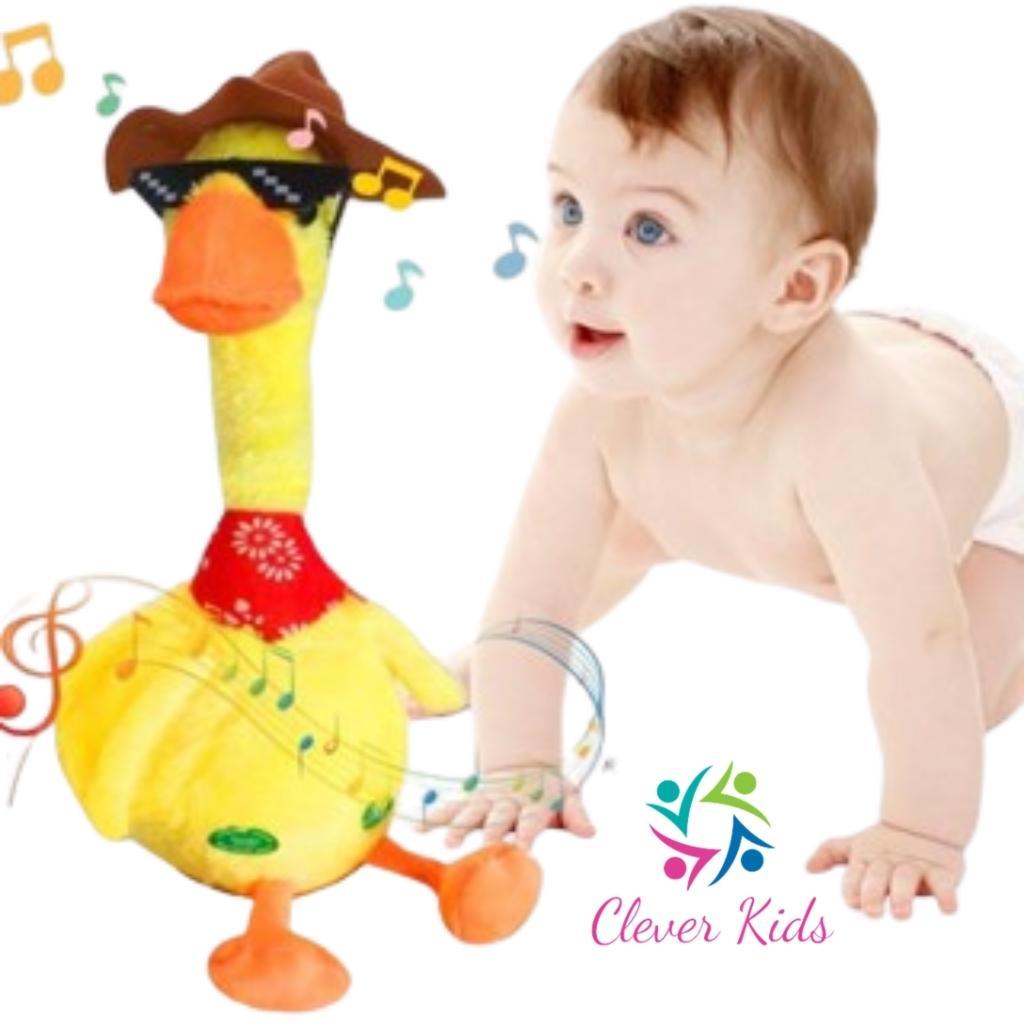 Đồ chơi vịt nhồi bông biết nhảy múa, hát và nhại giọng nói cho bé, kèm combo phụ kiện