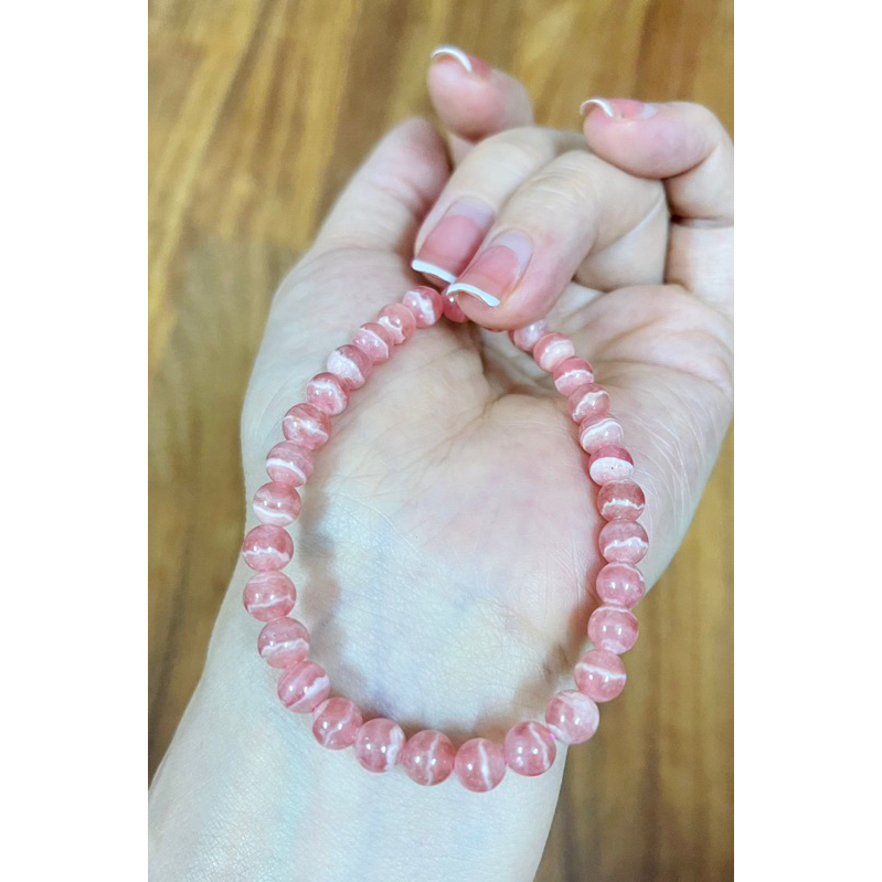 Vòng tay đá Đào Hoa uyên ương VIP