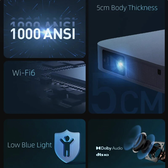 Máy chiếu Xgimi Z6x pro Lướt 99 Fullbox