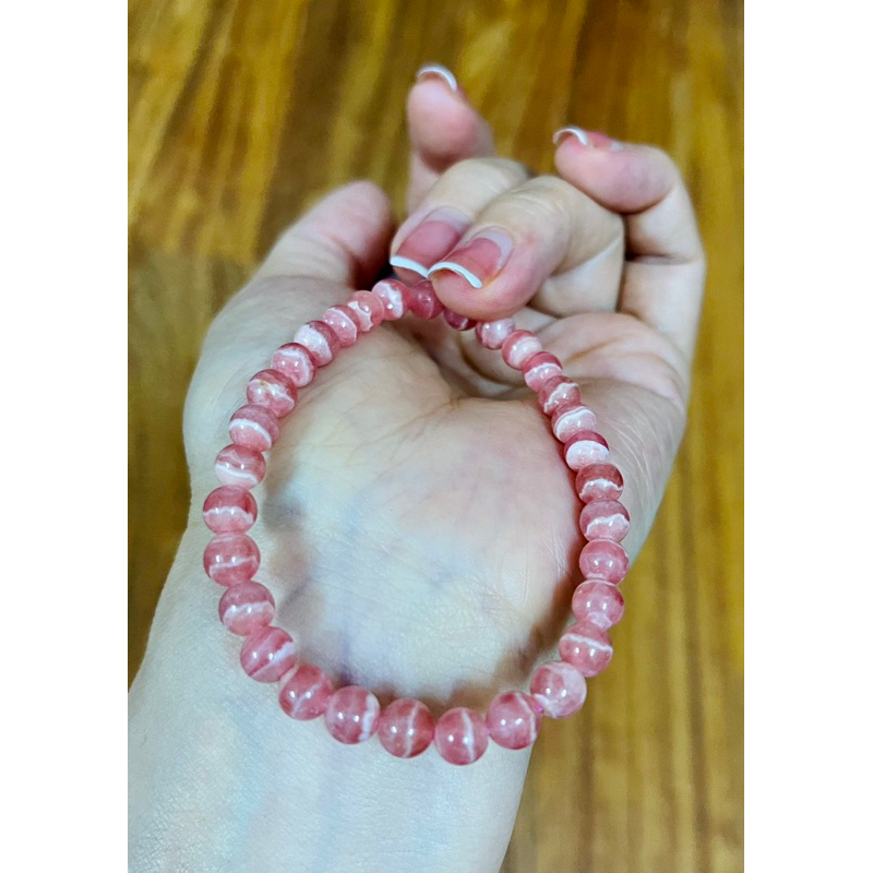 Vòng tay đá Đào Hoa uyên ương VIP