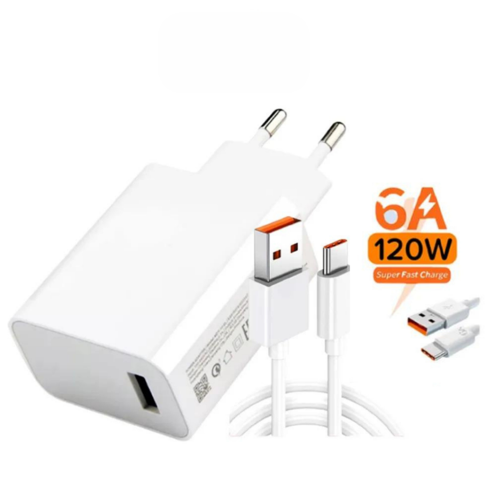 Bộ sạc nhanh Ml 120W GaN cho 11T pro/mi 12 pro ultranote 11T pro poco x3 x4 m4 13pro Redmi Note11pro