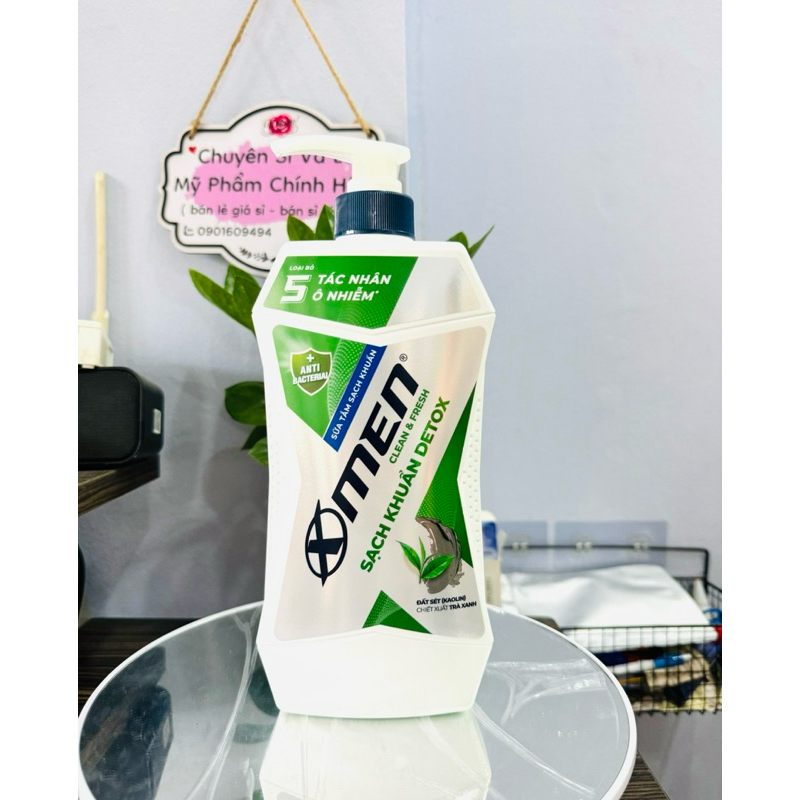 Tắm Gội Dưỡng X-Men Clean & Fresh 2in1 và 3in1 chai 610/ 630g Xmen