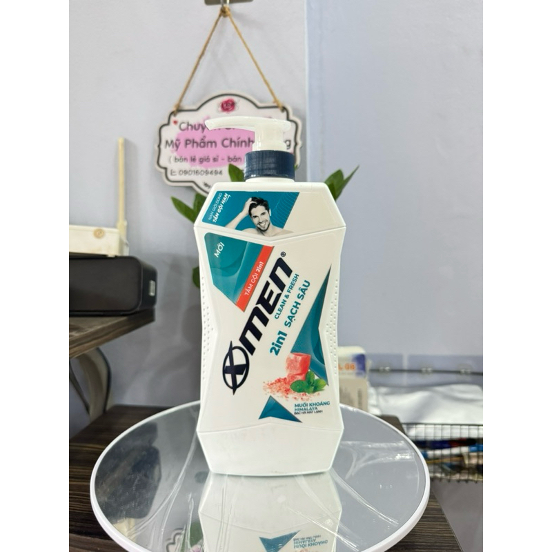 Tắm Gội Dưỡng X-Men Clean & Fresh 2in1 và 3in1 chai 610/ 630g Xmen
