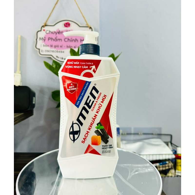 Tắm Gội Dưỡng X-Men Clean & Fresh 2in1 và 3in1 chai 610/ 630g Xmen