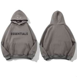 Áo Hoodie Essentials Chất Nỉ Dày Dặn Chữ In Sắc Nét - Áo Khoác Nam Nữ Form Rộng Cao Cấp