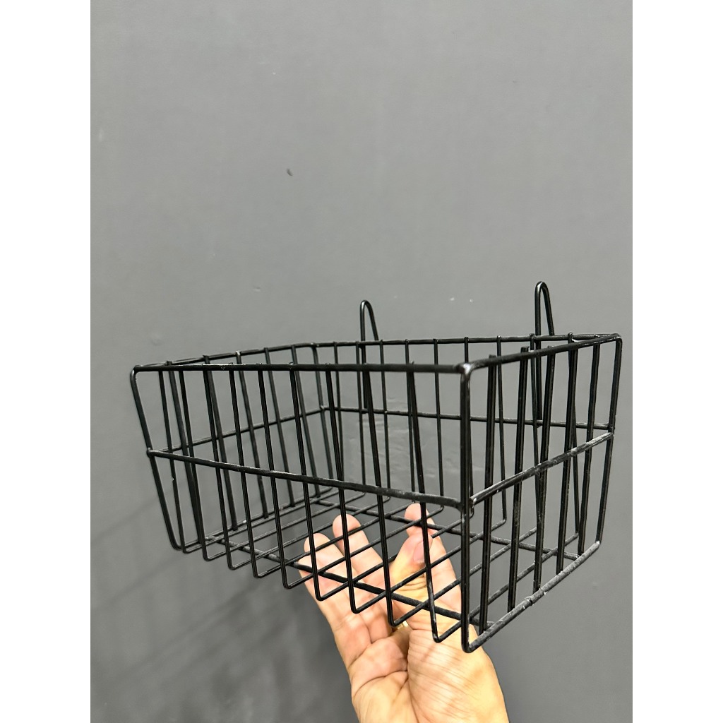 Giỏ cài lưới sắt - Rổ treo khung sắt trang trí, phụ kiện giá rẻ