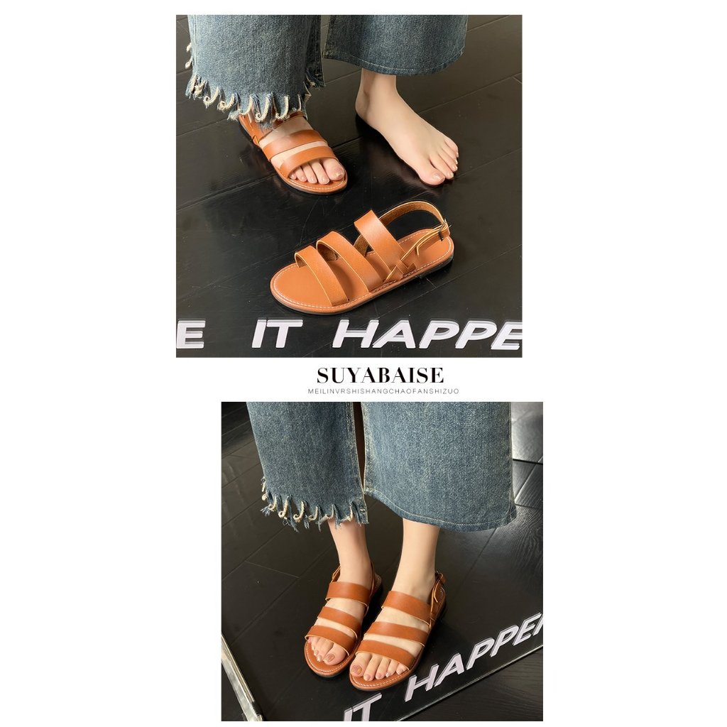 Sandal nữ big size 40 - 43 phong cách boho vintage