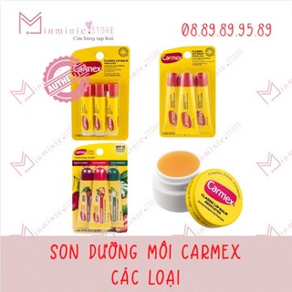 Son dưỡng môi Carmex - các loại - drugstore