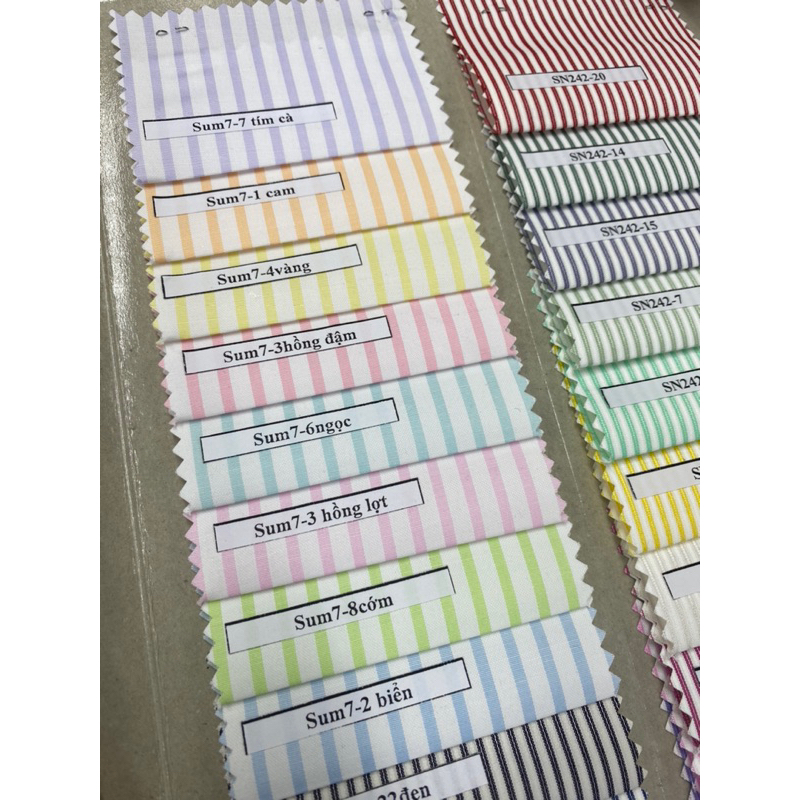 Vải Cotton May Áo Sơ Mi Vải Sơ Mi Sọc Caro Vải Kate May Áo Sơ Mi Tốt Vải Thời Trang Công Sở MAY