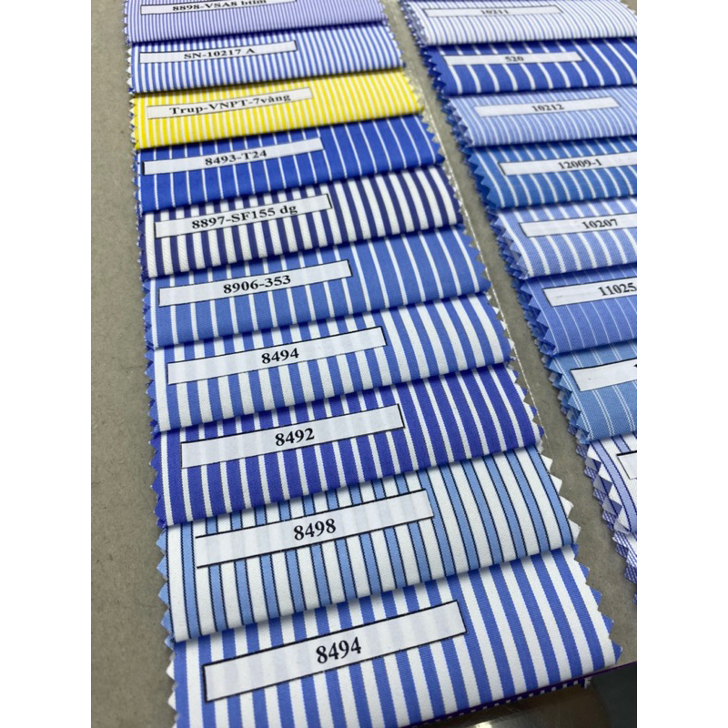Vải Cotton May Áo Sơ Mi Vải Sơ Mi Sọc Caro Vải Kate May Áo Sơ Mi Tốt Vải Thời Trang Công Sở MAY