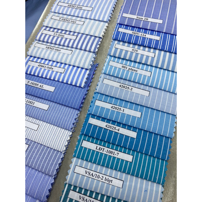 Vải Cotton May Áo Sơ Mi Vải Sơ Mi Sọc Caro Vải Kate May Áo Sơ Mi Tốt Vải Thời Trang Công Sở MAY