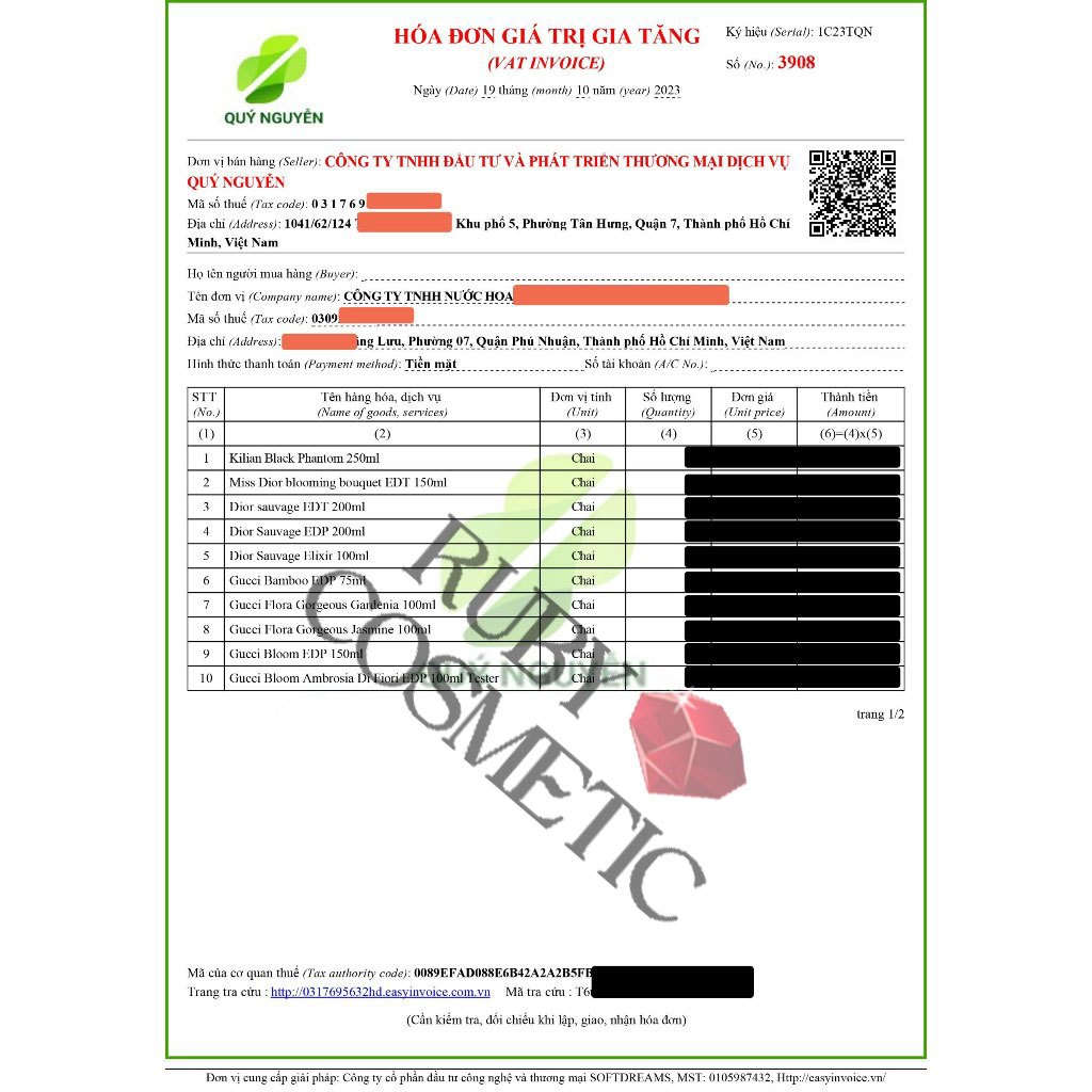 [ AUTH ] Nước Hoa Nữ Bloom Hồng Đỏ Tím, Flora Gorgeous Gardenia 2021, Flora Gorgeous Jasmine - Rubyperfume | BigBuy360 - bigbuy360.vn