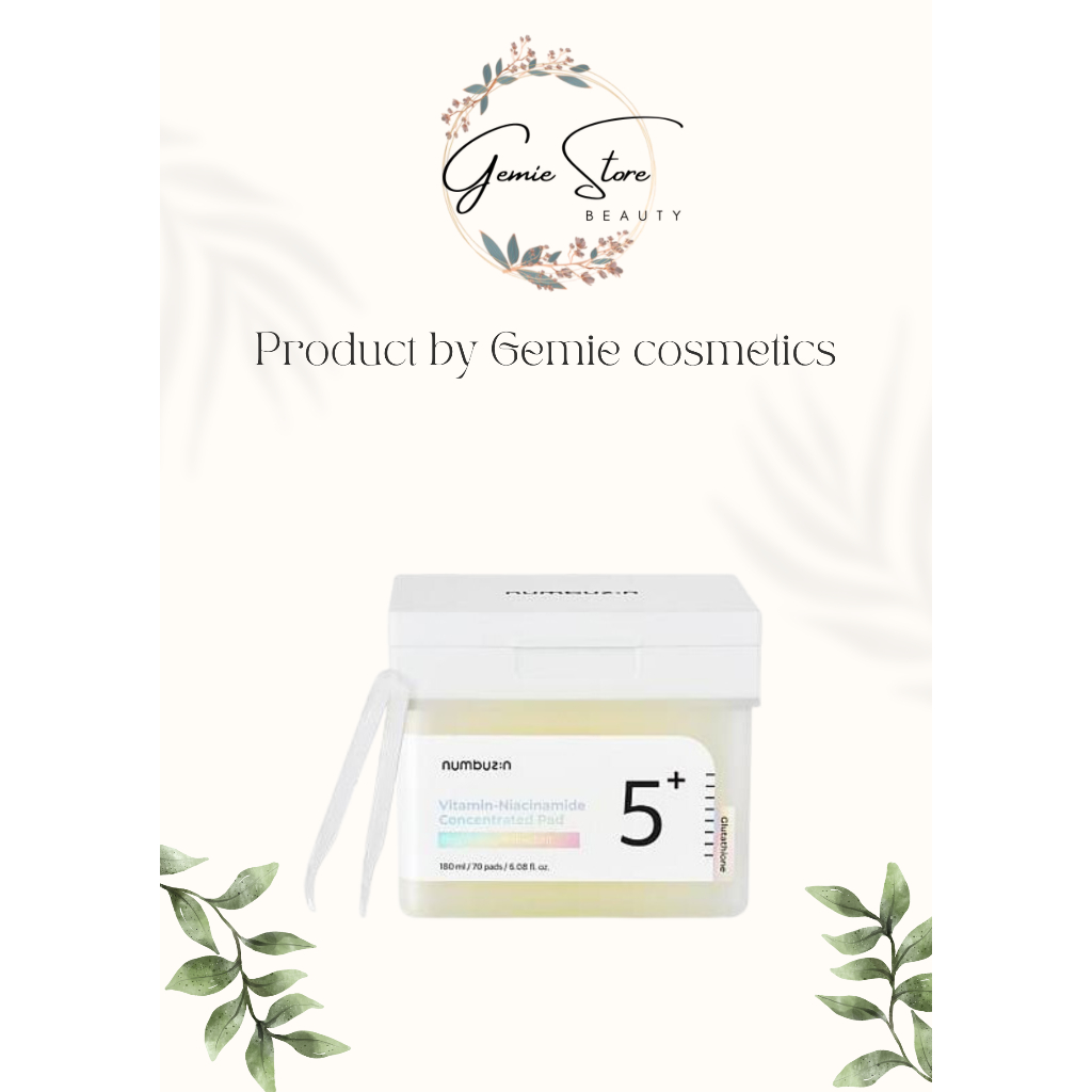Toner numbuzin No.5 Vitamin-Niacinamide Concentrated Pad 180ml