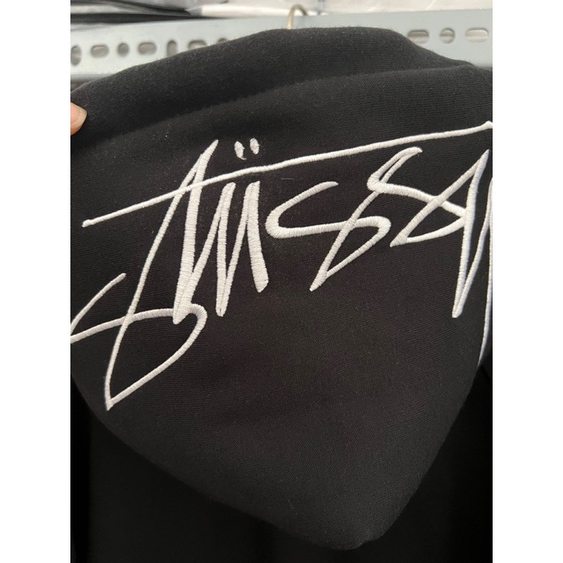 Áo Hoodie STUSSY Mũ Thêu Nỉ Coton Form Rộng Unisex Nam Nữ Mẫu Hot 2023