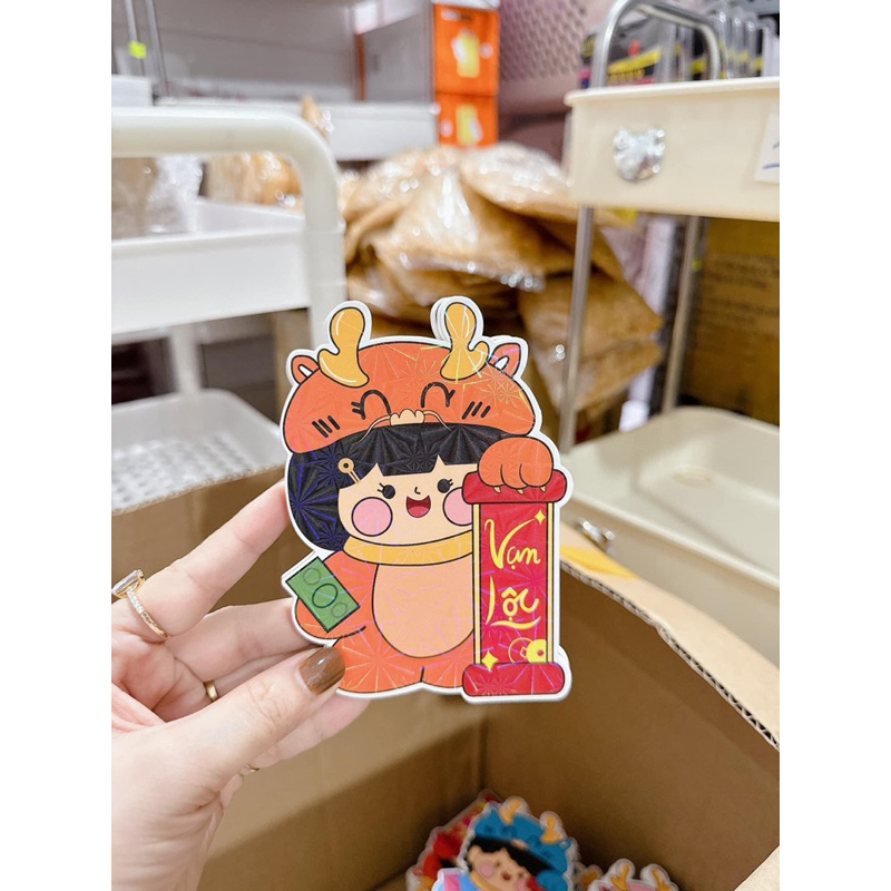 Lì xì chibi mẫu mới nhất 2024