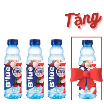 Nước Uống Giải Khát B'LUE Hương Trái Cây Không Đường/ Ít Đường Chứa Vitamin