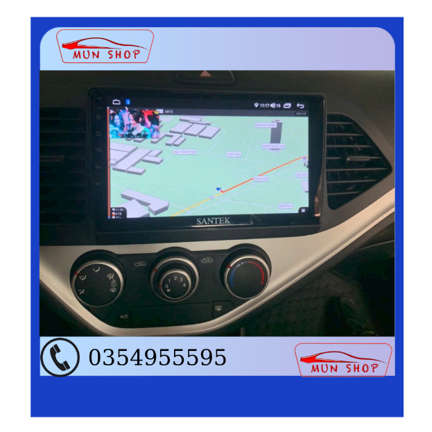 Màn Hình Android Santek X800 Trên Xe Ô Tô