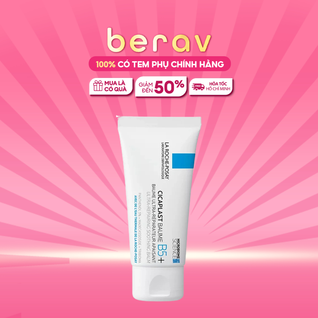 Kem Dưỡng La Roche-Posay Cicaplast Baume B5 Làm Dịu Mát, Làm Mượt & Phục Hồi Da phù hợp cho trẻ em 40ml