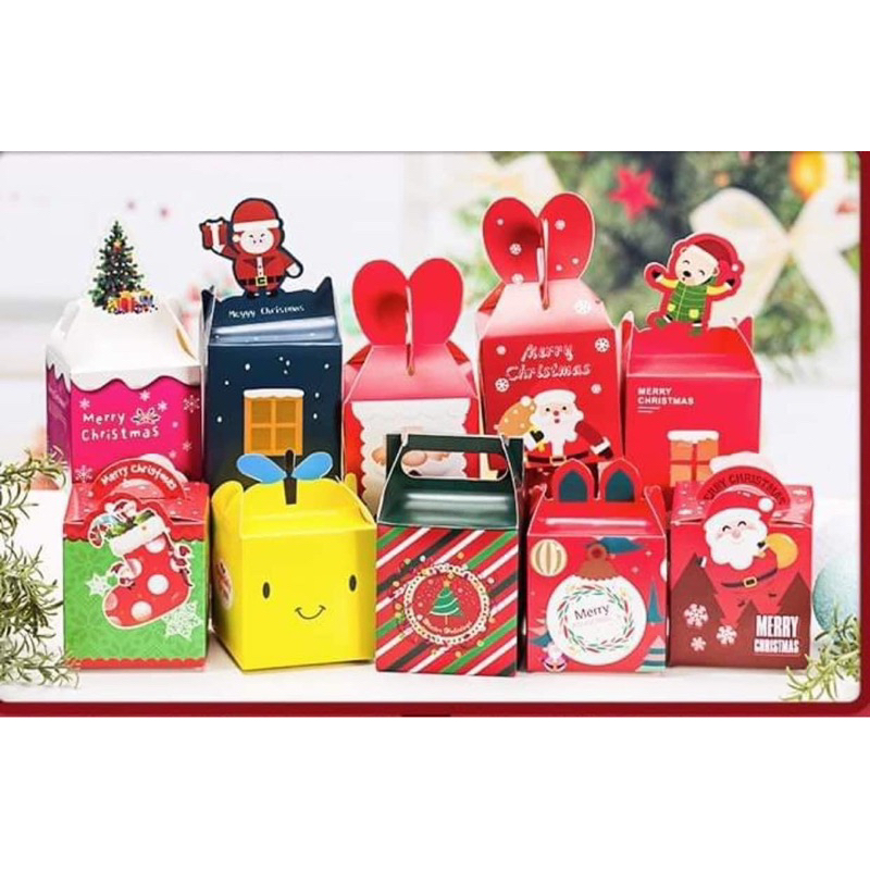 Combo 100 hộp quà giáng sinh