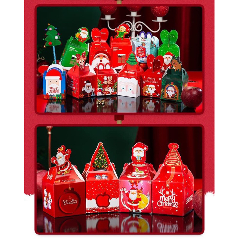 Combo 100 hộp quà giáng sinh