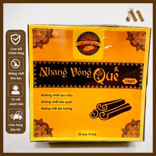 Nhang Vòng Quế 24 Giờ  (1 Hộp 10 Vòng, 1 Vòng Cháy 24 Giờ)
