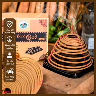 Nhang Vòng Quế 24 Giờ  (1 Hộp 10 Vòng, 1 Vòng Cháy 24 Giờ)