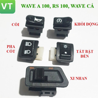 Full nút công tắc zin wavea 50-100cc-rs-wave cá,..