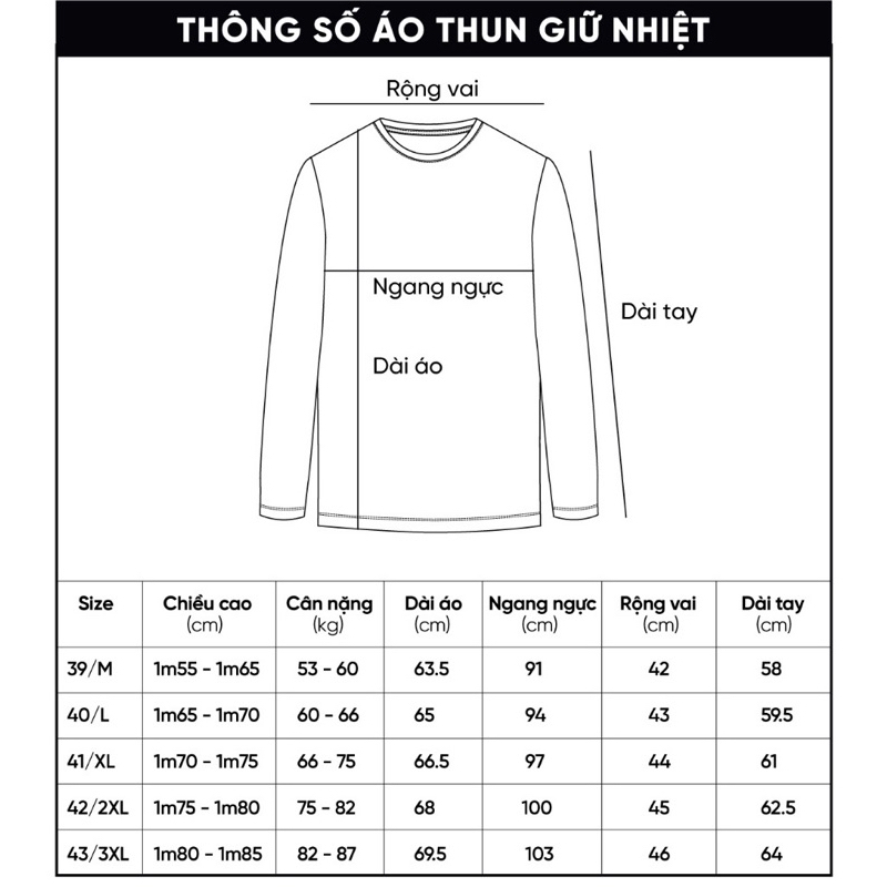 Áo giữ nhiệt nam