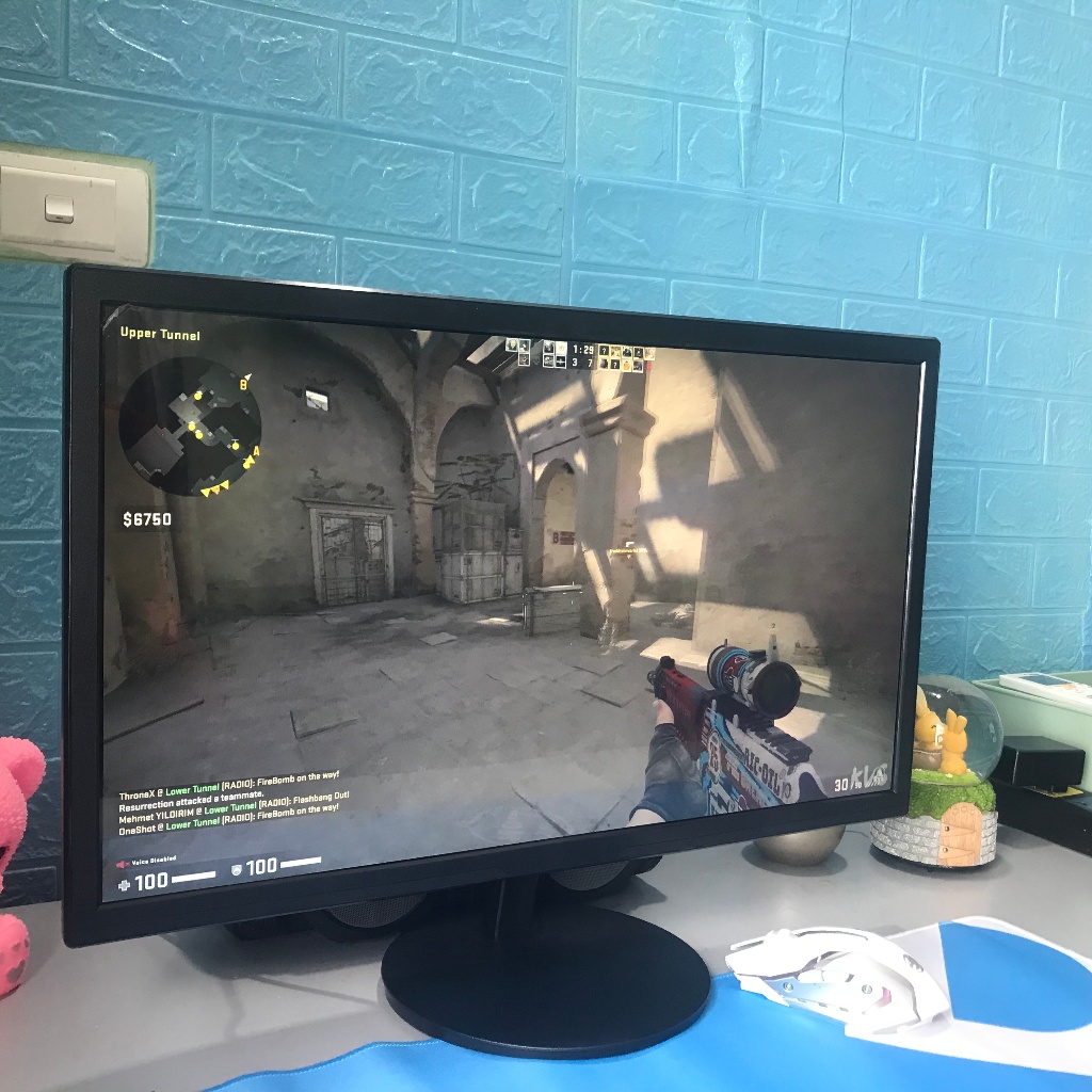 Màn hình máy tính PC 24inch Phantom Snake  chính hãng 75Hz -  Full HD - mới fullbox 100% hộp nguyên seal - BH 24 tháng