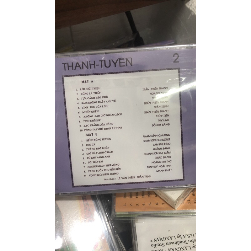 Thanh tuyền 1,2,3 /6cd