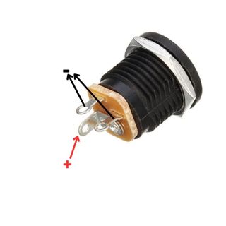 Jack Sạc DC Jack Cái 5.5x2.1 Có Ốc Vặn