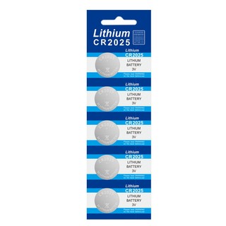 Vỉ 5 viên pin cúc áo cr2016/cr2025 pin cúc áo pin cmos