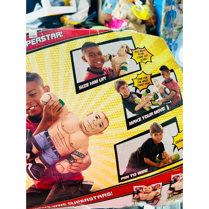 Mô hình bằng bông có pin WWE Rey Mysterio & Sheamus Plush  Wrestler Doll Brawlin Buddie