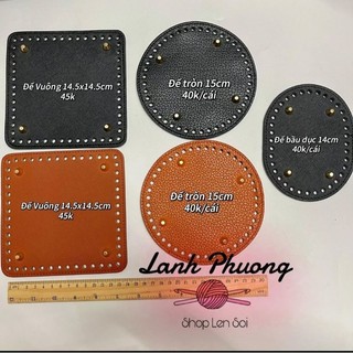 Đế Túi Da Pu Nhiều Size Kèm Chân Đế