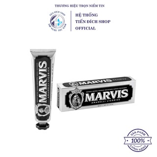 Kem đánh răng Marvis Amarelli Mint (màu đen) 10ml / 25ml / 85ml