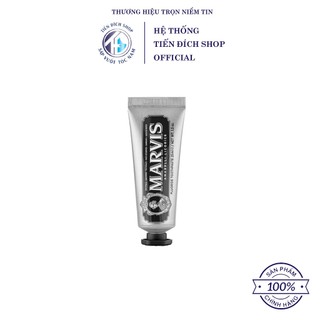 Kem đánh răng Marvis Amarelli Mint (màu đen) 10ml / 25ml / 85ml