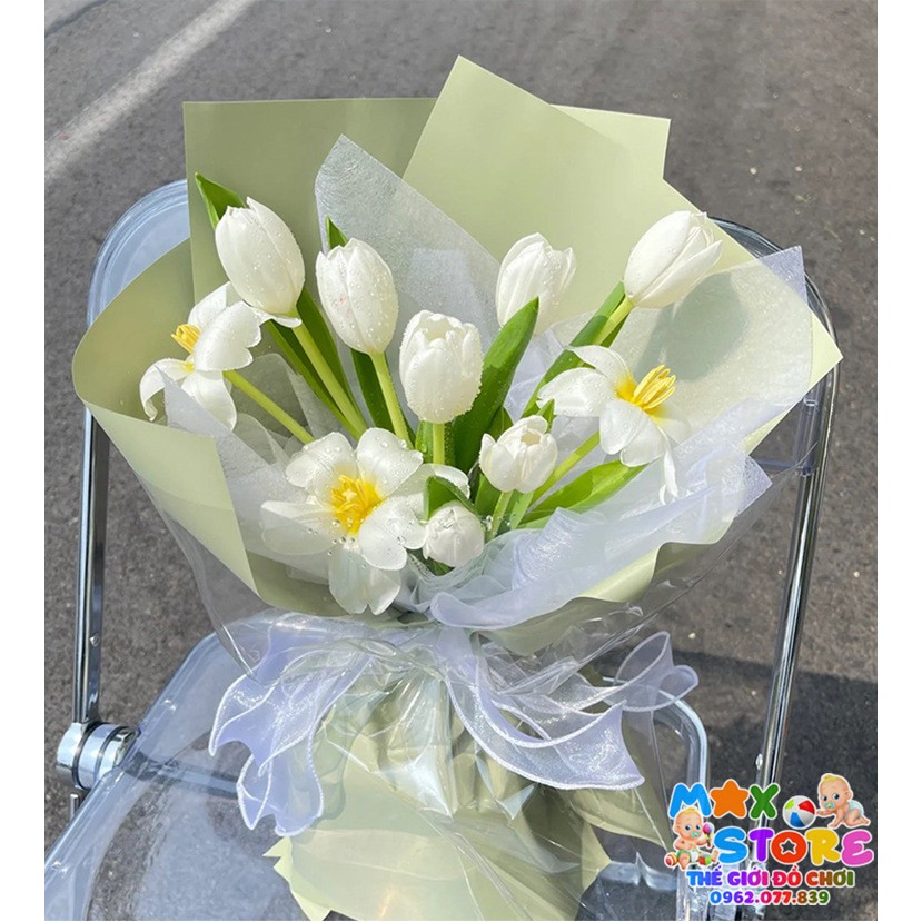 Cuộn Ruy Băng Voan Bèo Viền Sóng Loại Đẹp Có Lõi Rộng 4cm 10 Mét Trang Trí Bó Hoa, Bánh Sinh Nhật, Gói Quà, Làm Thủ Công