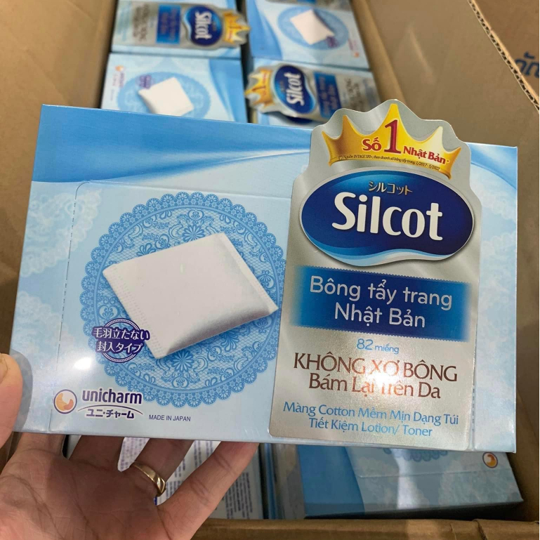 Bông Tẩy Trang Silcot (3 Loại)