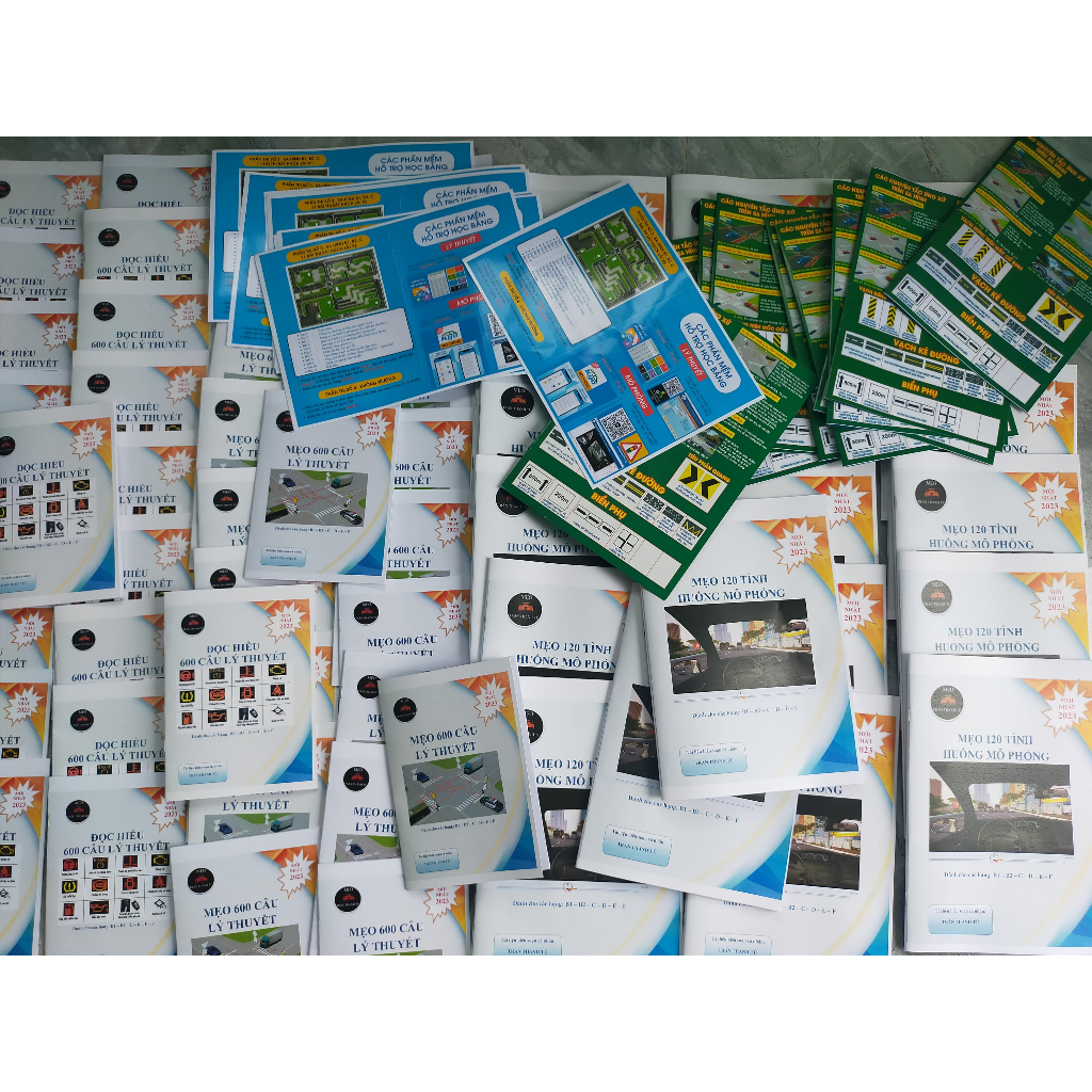 SÁch mẹo 600 câu lý thuyết lái xe