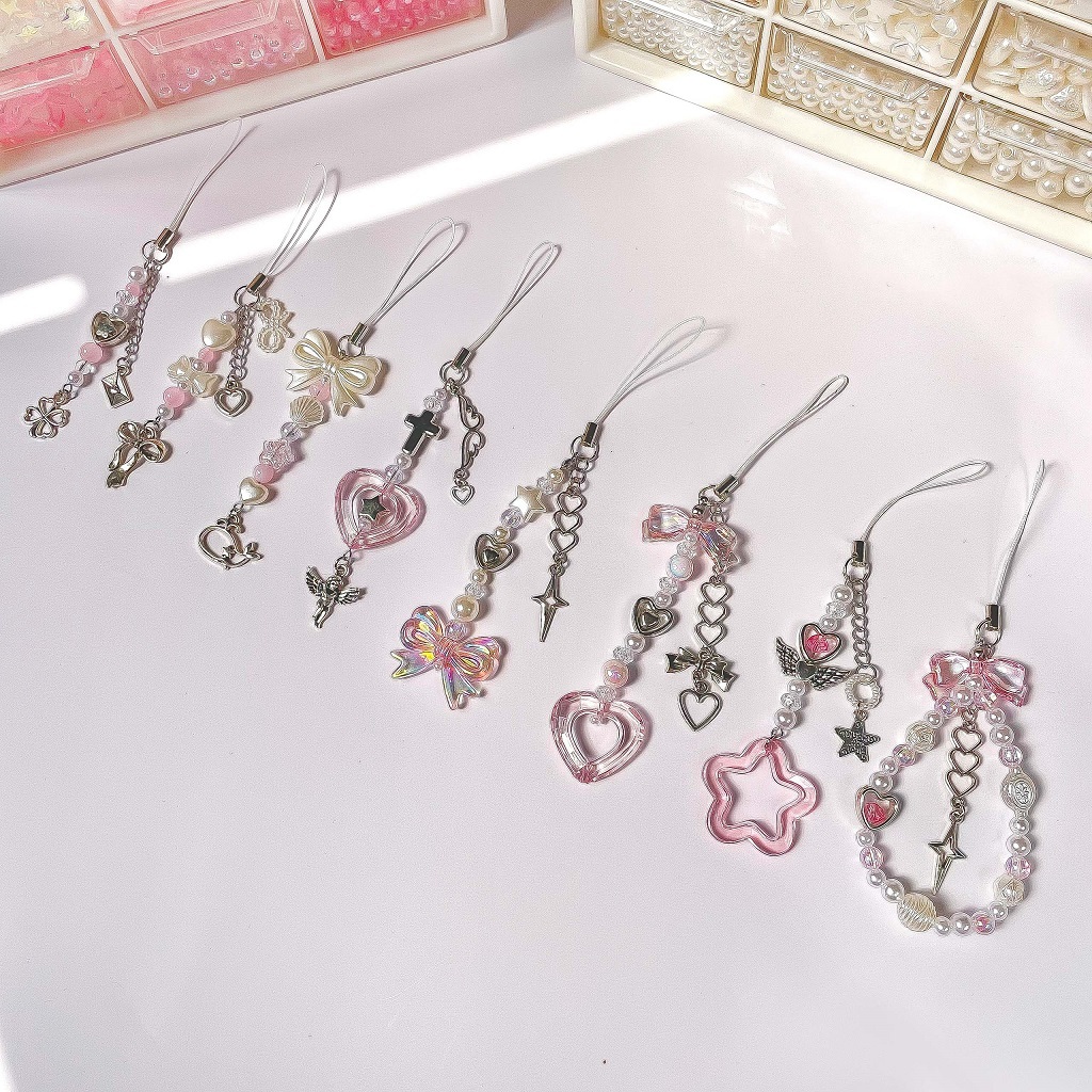 Keychain Phone Straps KAROO Pink Tone