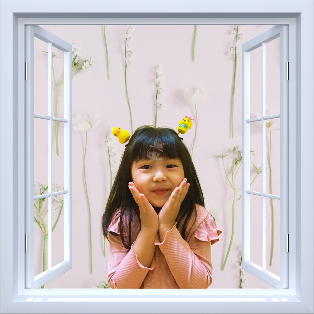 Kẹp tóc mái mini hình thỏ vịt gà chó siêu dễ thương