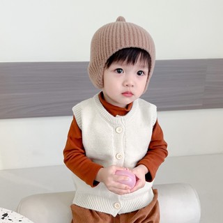 [Thanh lý lẻ size] Gile len cho bé trai bé gái Áo gile cho bé chất liệu len mềm mại có khuy cúc cài hàng TQ từ 5kg-15kg