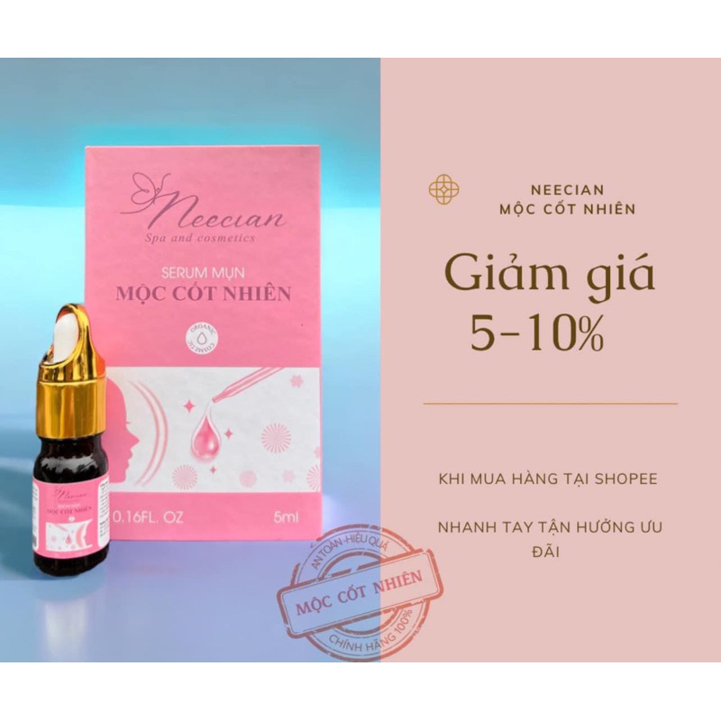 Serum giảm mụn Mộc Cốt Nhiên