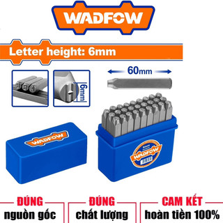 Đồ nghề wadfow bộ 27 mũi đột chữ cái 6mm wcc9276