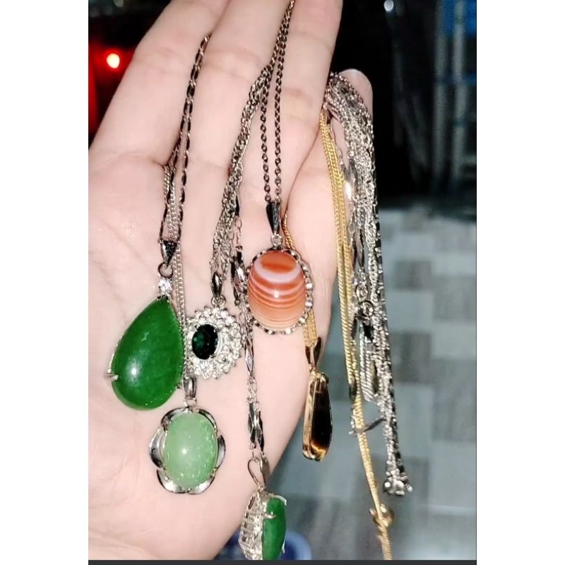 Dây chuyền si nhật mới 99%