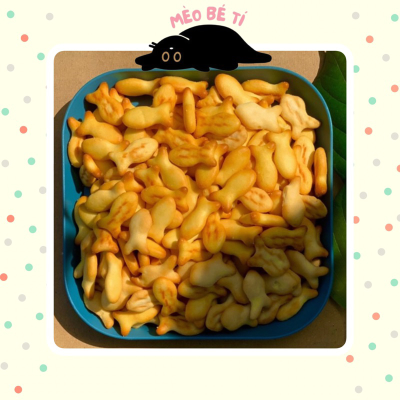 500gr Bánh Quy Con Cá Mặn
